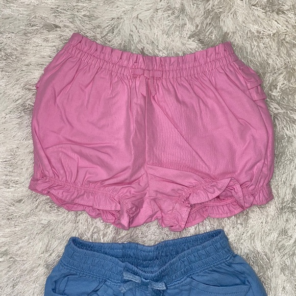 Gymboree- Crazy 8 Girls Baby Shorts Set 12-18 mos - Picture 3 of 8